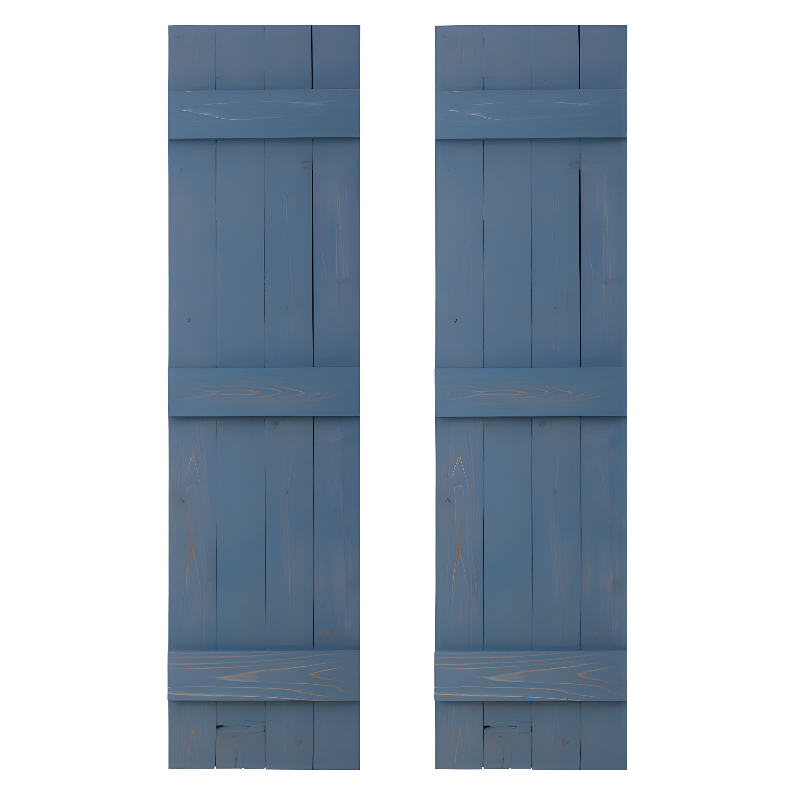 Dogberry Collections 14'' Board & Batten Shutters (Set of 2)