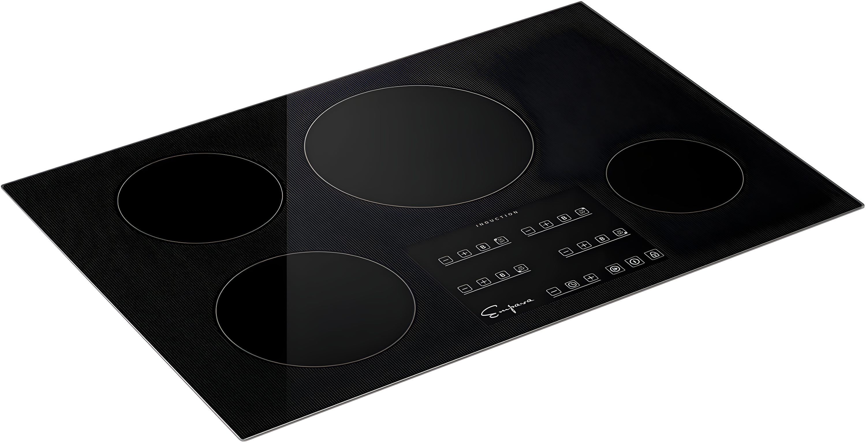 Empava 30” Induction Cooktop Electric Stove Black Vitro Ceramic Smooth Surface Glass EMPV-IDC30