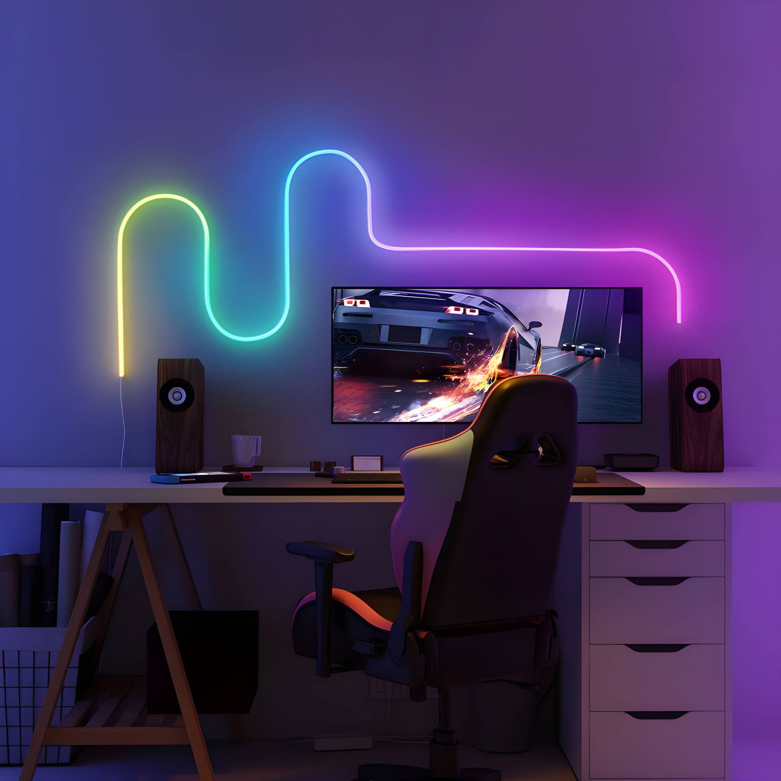 Govee RGBIC LED Neon Rope Light 6.5'