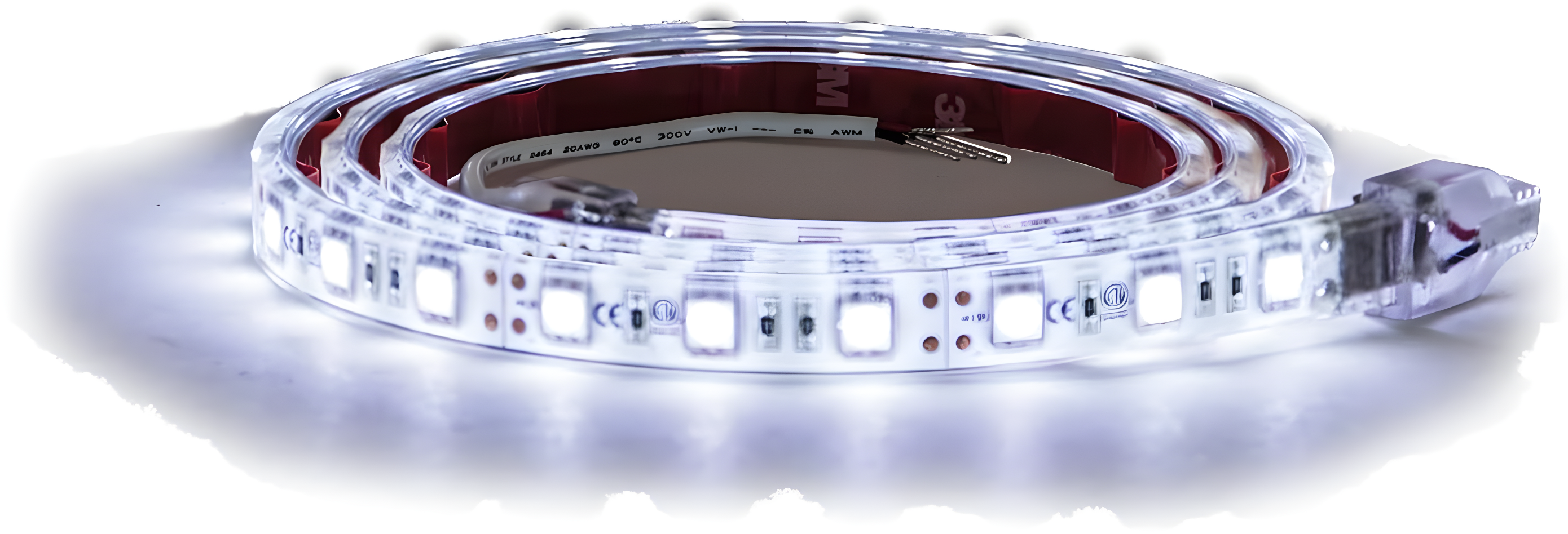 36-Inch Cool White LED Strip Light with Adhesive Back
