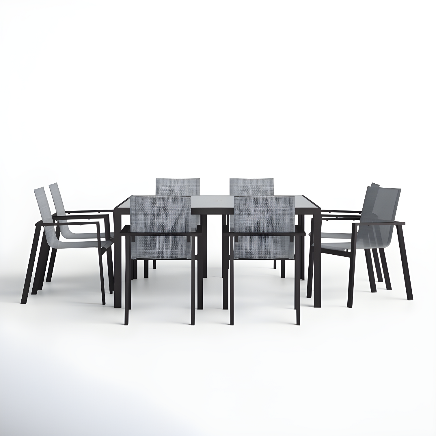 Placido Square 8 - Person Outdoor Dining Set