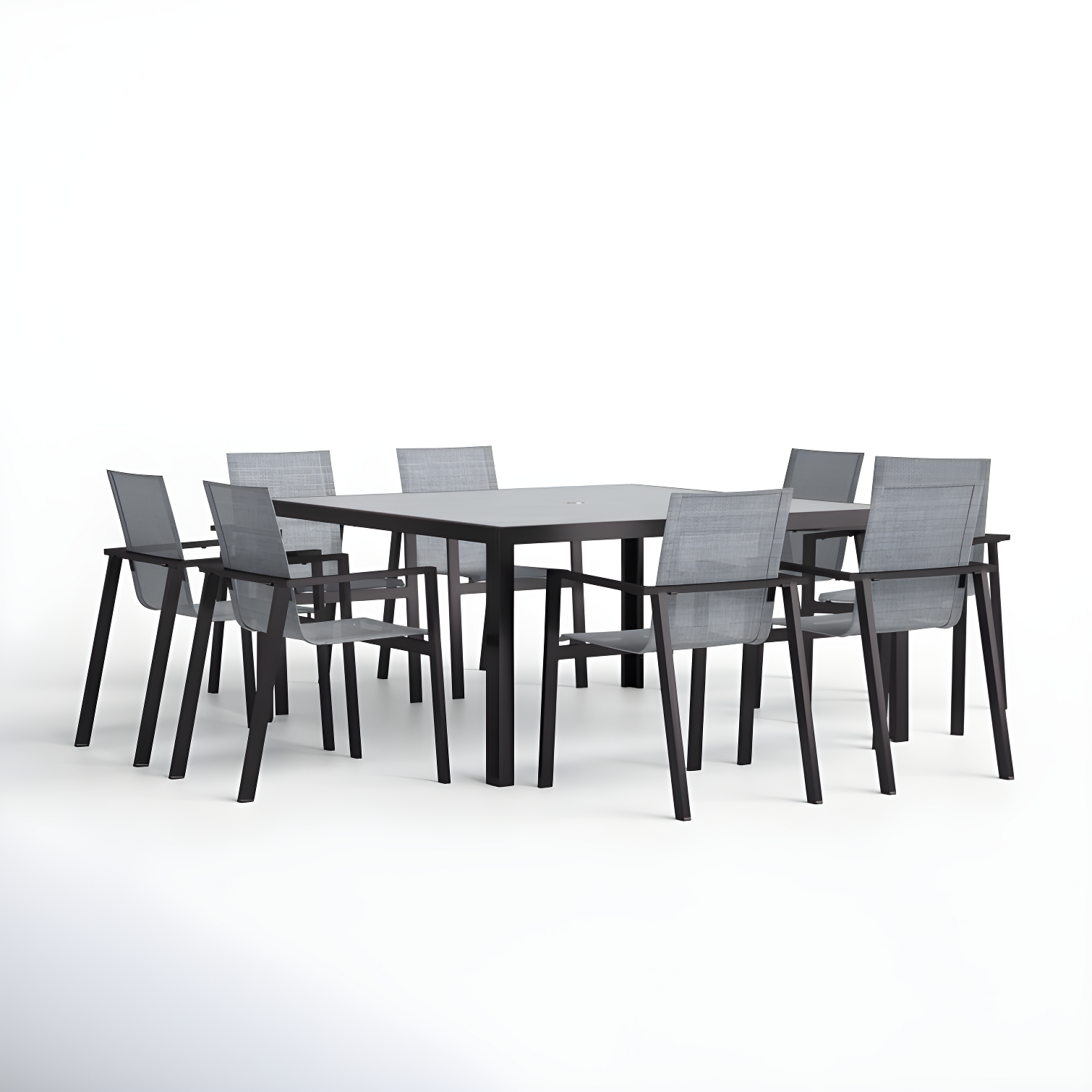 Placido Square 8 - Person Outdoor Dining Set