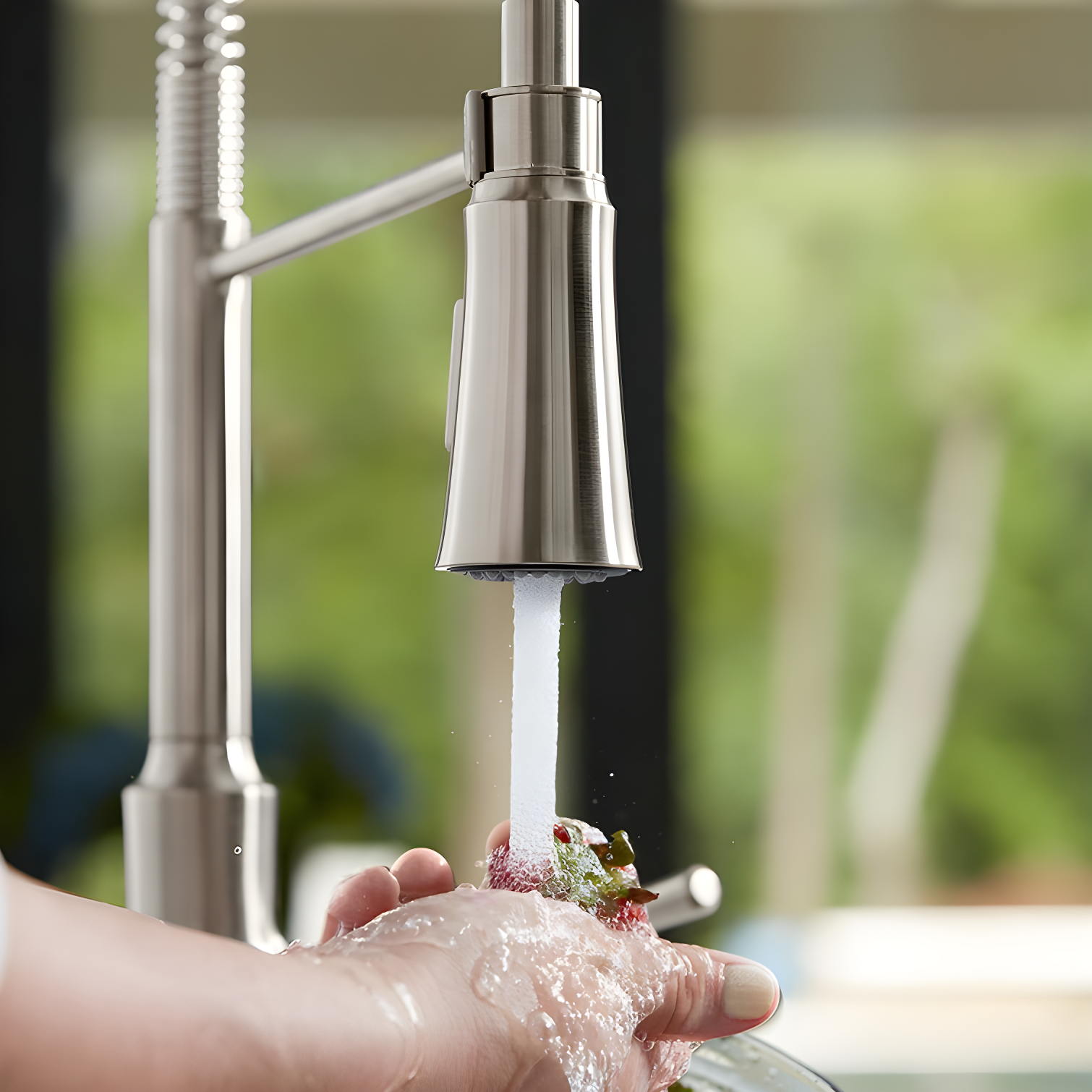 Joleena Pull Out Single Handle Kitchen Faucet