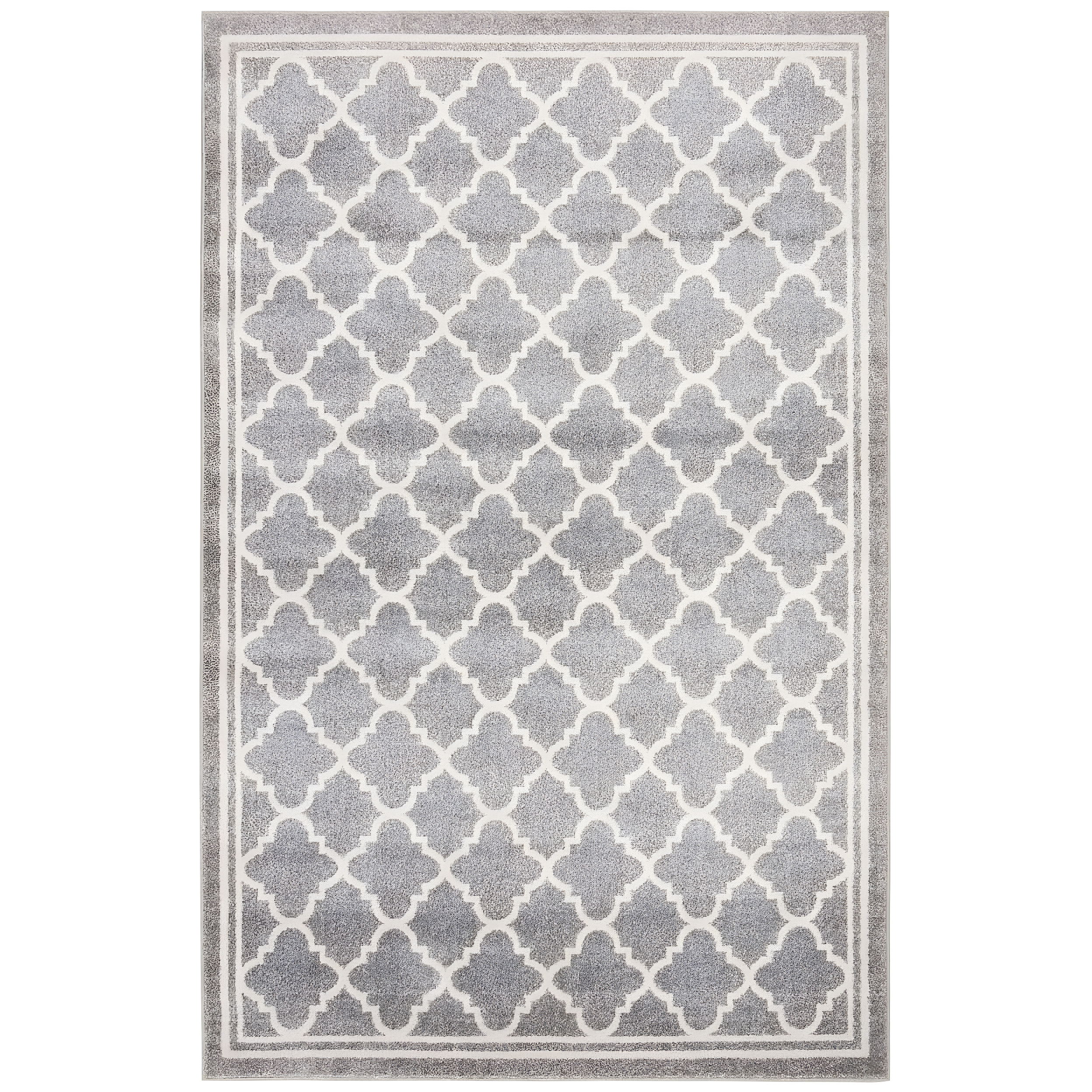 SAFAVIEH Amherst Trina Geometric Area Rug, Dark Grey/Beige, 5'3" x 8'