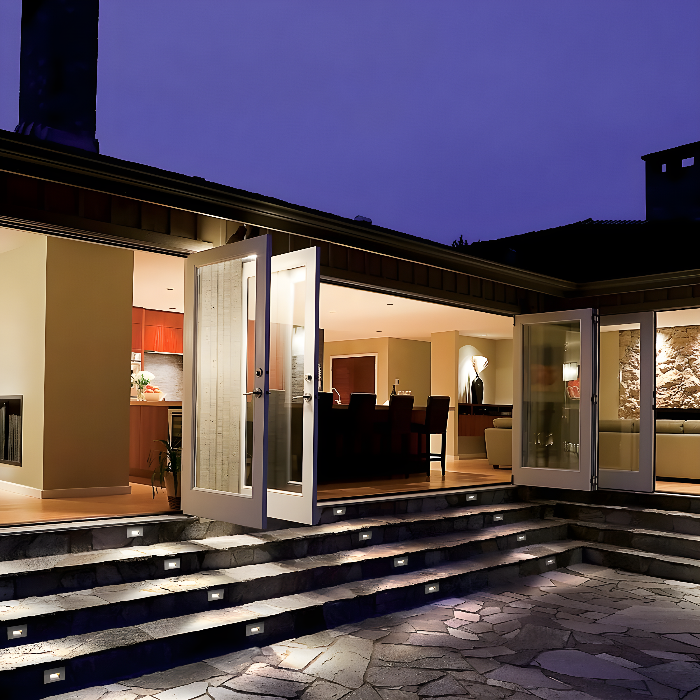 Wac Lighting 4011 5" Wide Horizontal Led Step And Wall Light - Stainless Steel