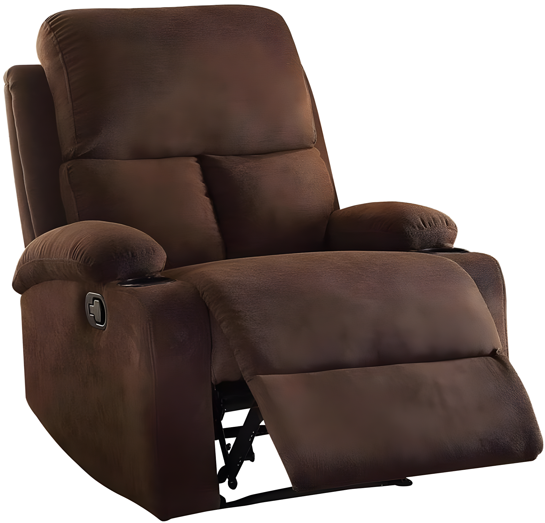 Rosia Recliner, Beige Velvet