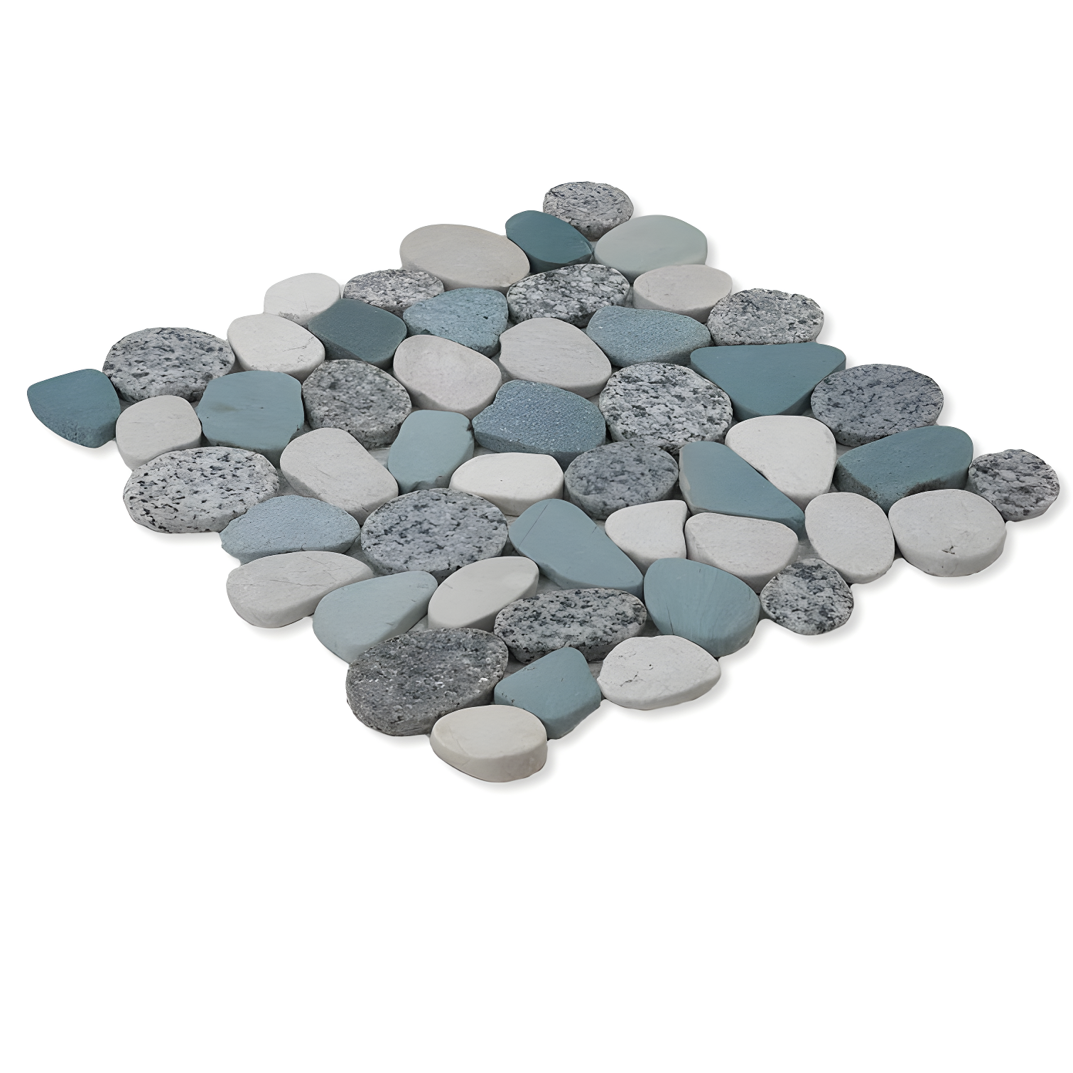 Sliced Pebble Mosaic Wall & Floor Tile
