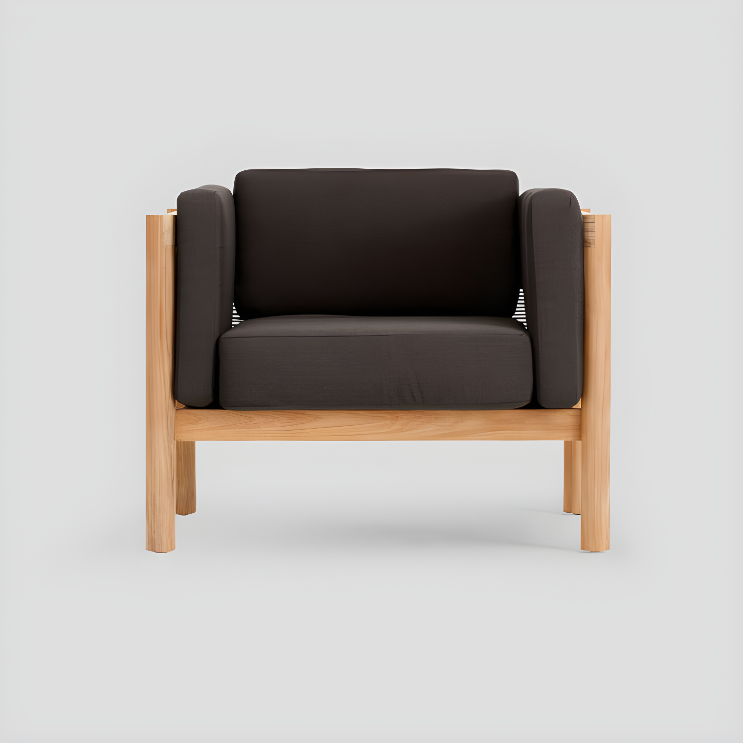 Haven Teak Outdoor Lounge Chair with Sunbrella® Cushion