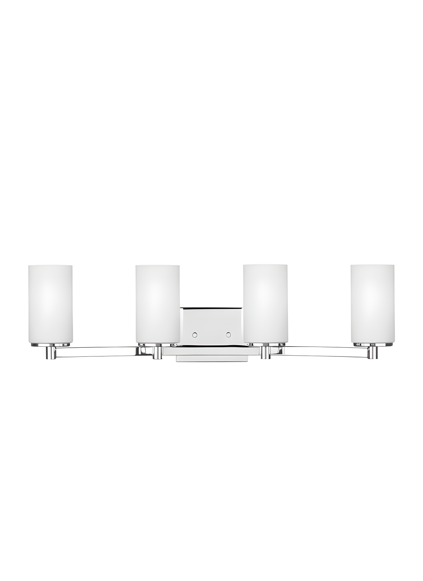 Sea Gull Lighting 4439104-05 Hettinger Four Light Wall/Bath Vanity Style Lights, Chrome Finish