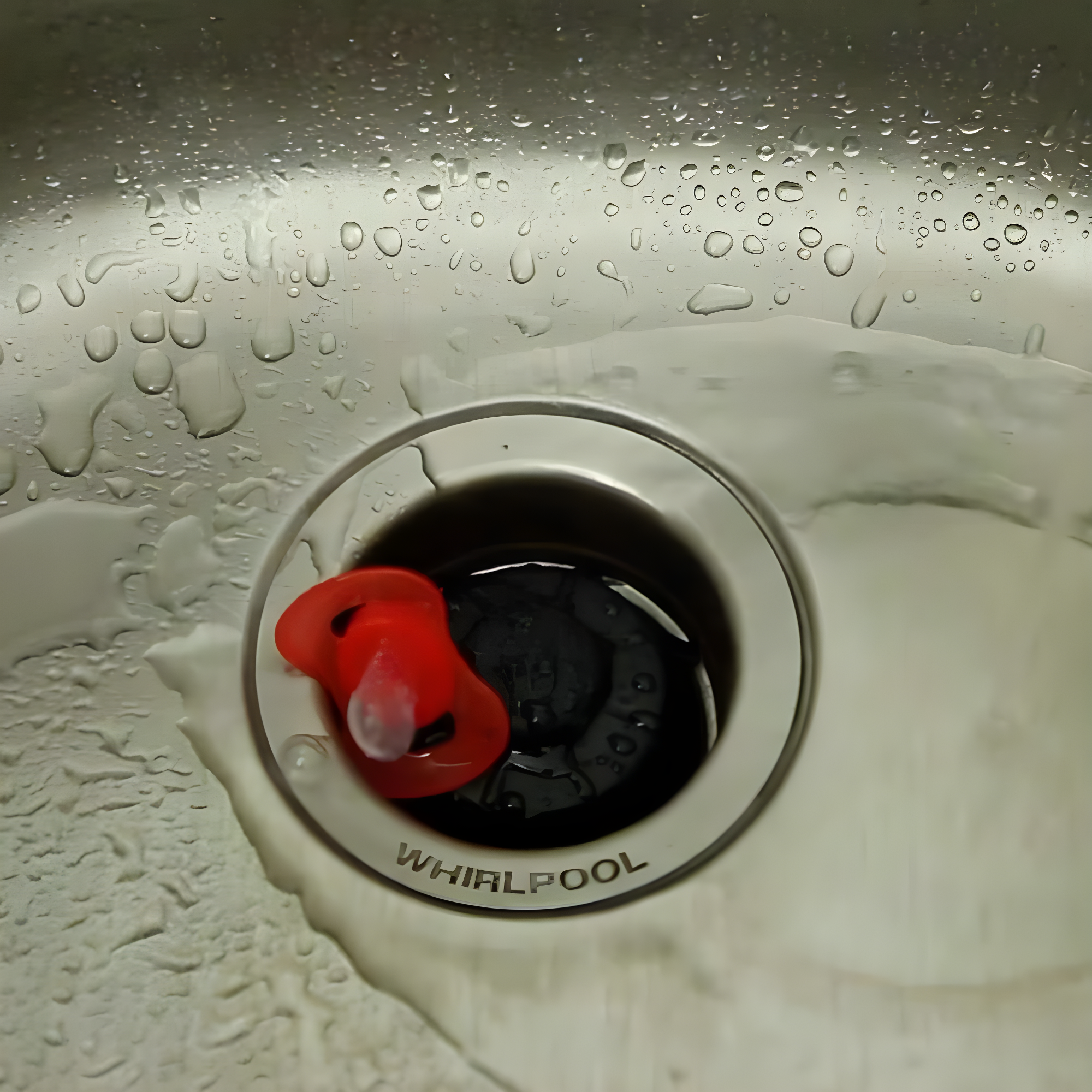 Red Plastic Universal Garbage Disposal Strainer