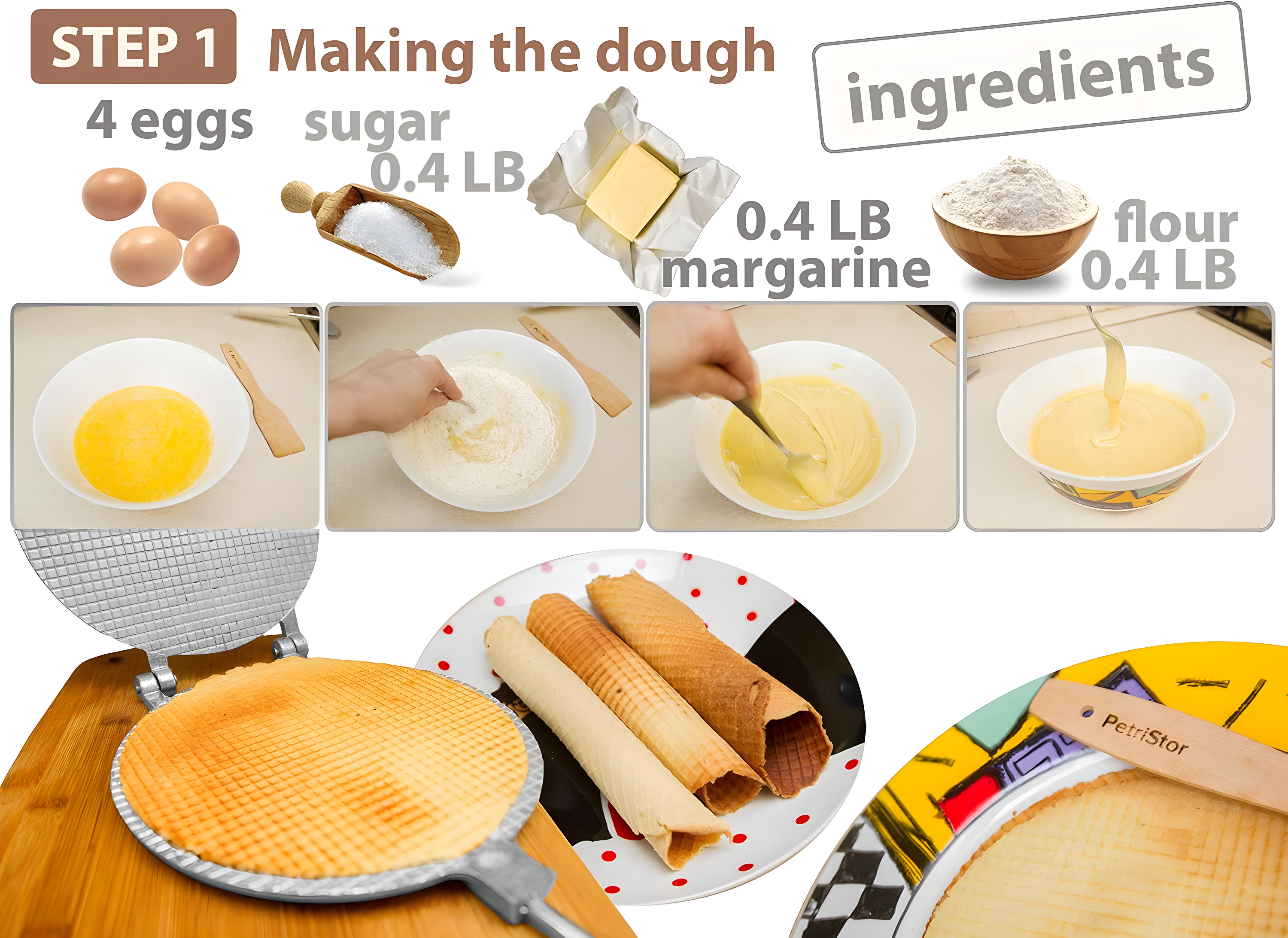 Waffle Maker - Waffle Cone Maker - Krumkake Iron - Wafer Maker - Waffle Makers - Waffle Cone Maker Machine - Stroopwafel Maker - Ice Cream - Wafer Iron Stroopwafel - Вафельница для трубочек