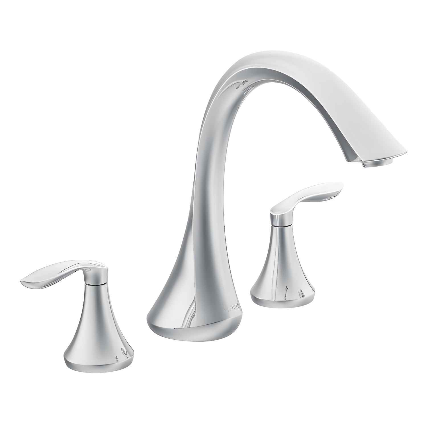 Eva Double Handle Deck Mounted Roman Tub Faucet Trim