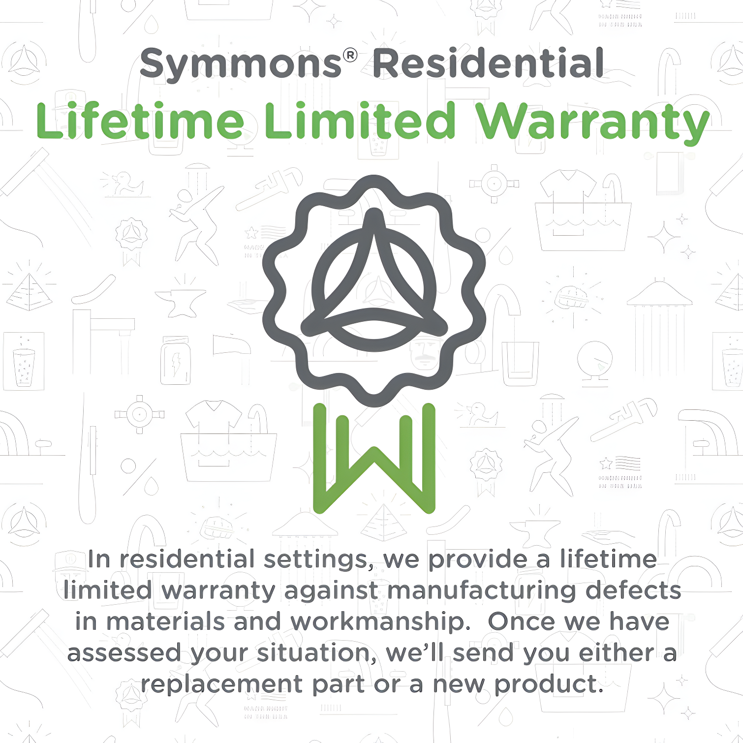 Dia 24" Extra Long Wall Mounted Towel Bar