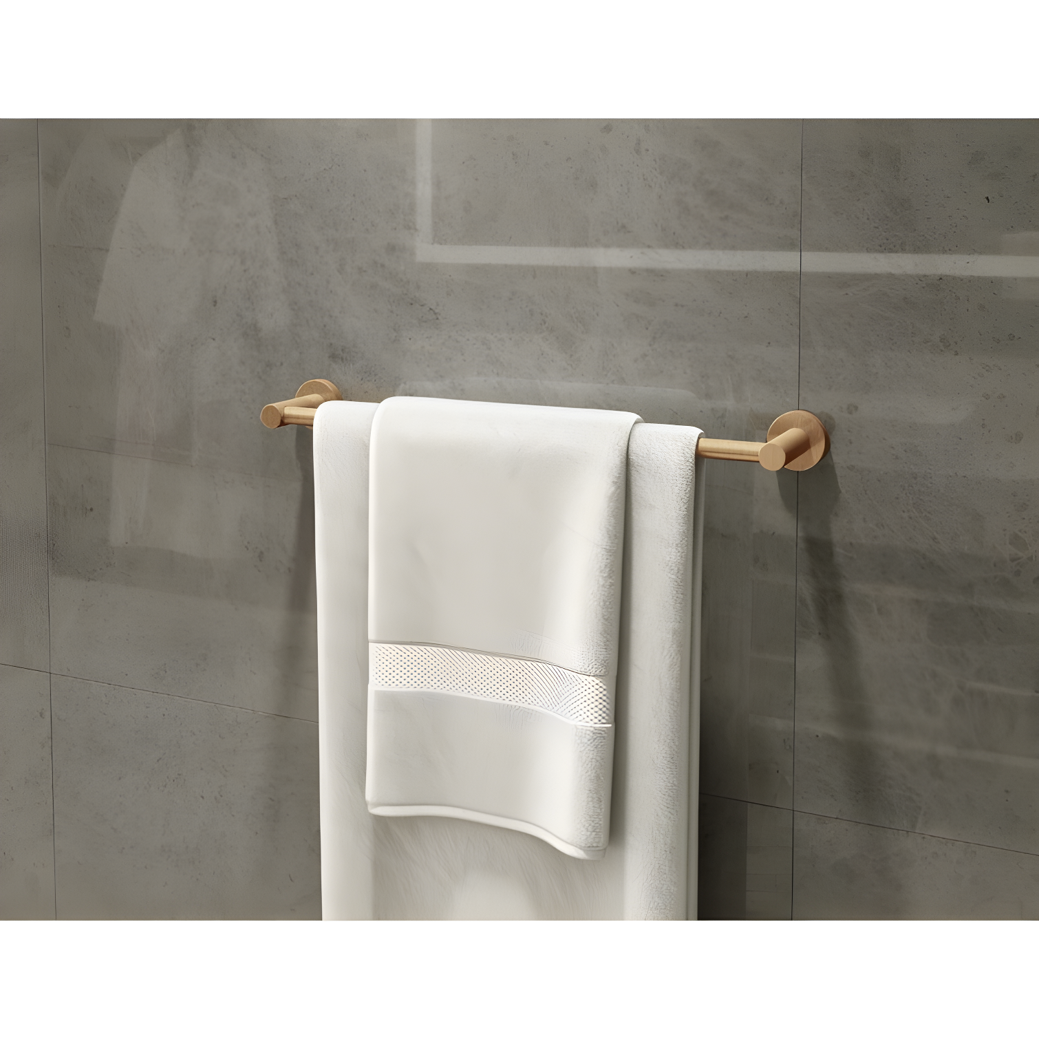 Dia 24" Extra Long Wall Mounted Towel Bar