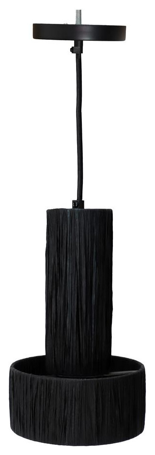 Singh Pendant Light - Black / 9.5"Dia