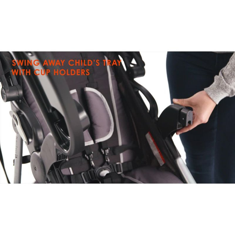 Baby Trend City Scape Jogger Travel System - Sparrow