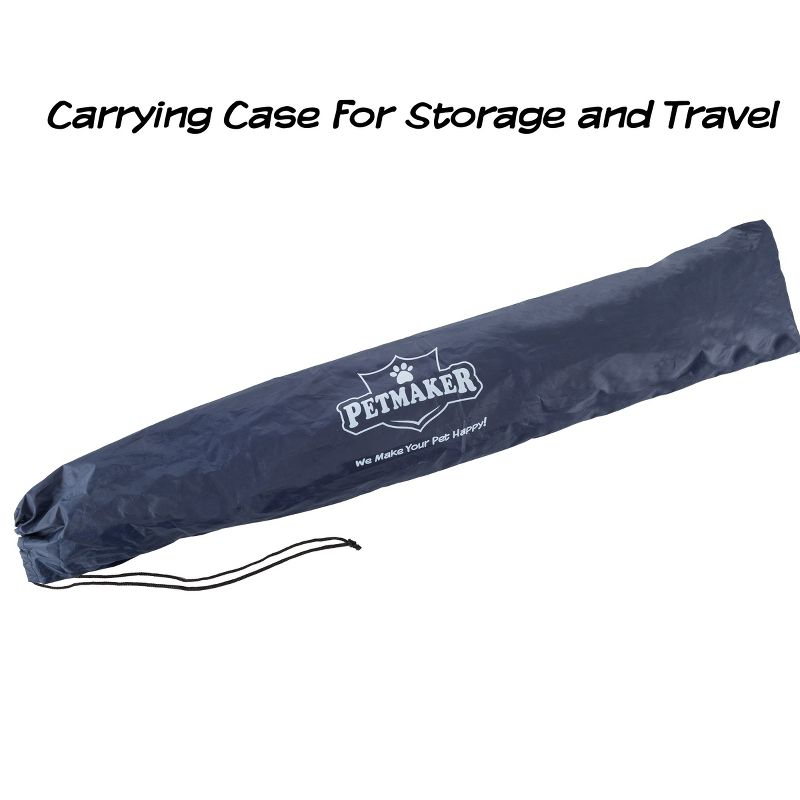 Pet Adobe Elevated Pet Bed for Dogs and Cats - 30" x 24", Navy