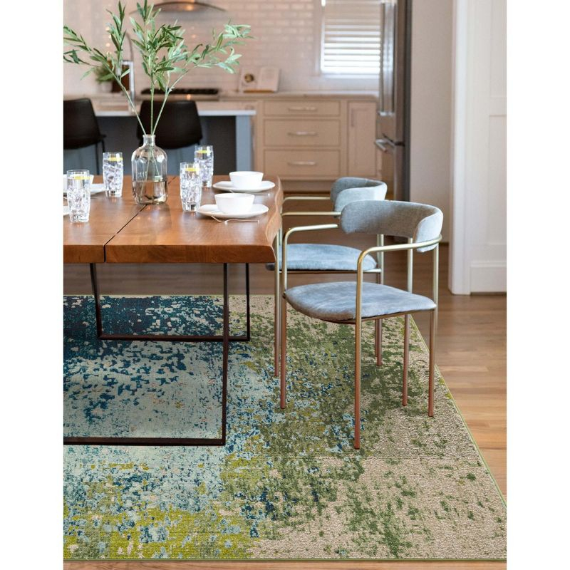 Unique Loom 9' 0 x 12' 2 Blue Estrella Vella Area Rug
