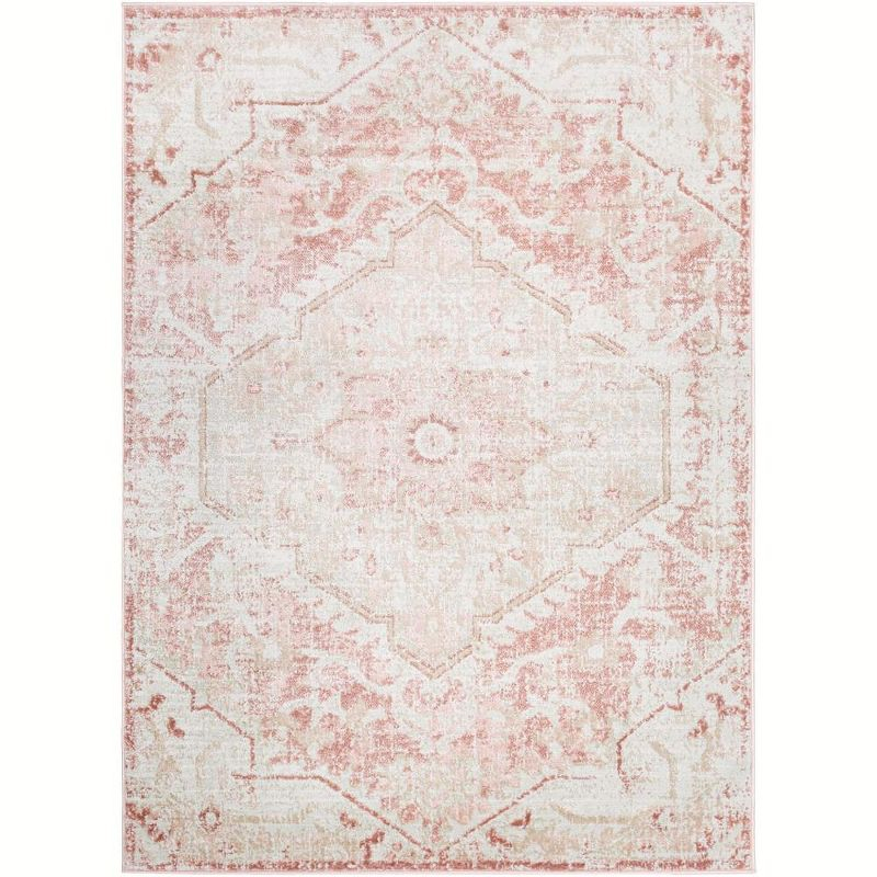 Mark & Day Baflo 7'10" Square Woven Indoor Area Rugs Blush