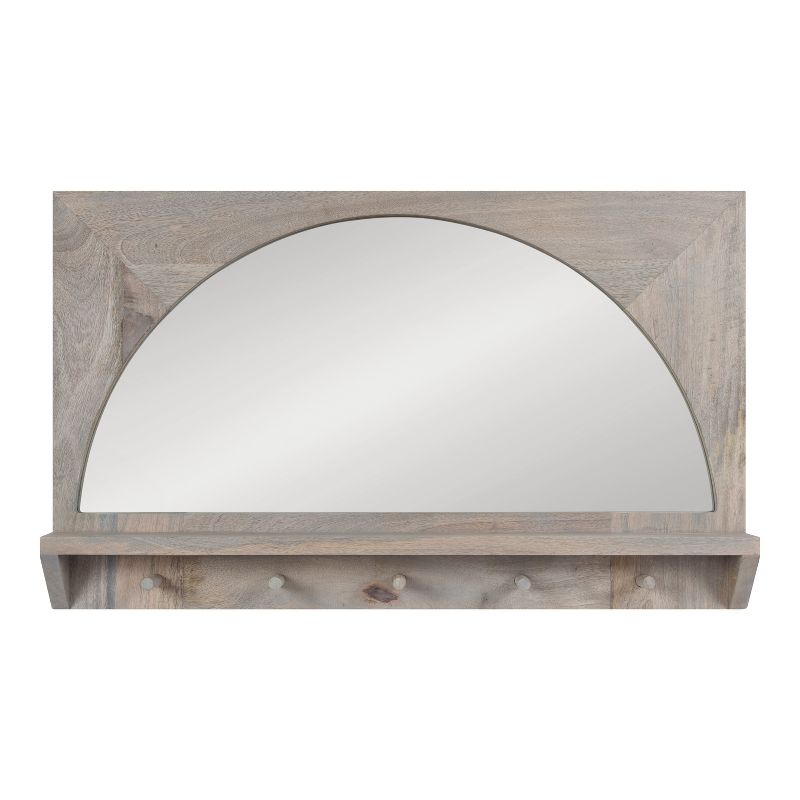 Kate and Laurel Andover Functional Mirror - White, 24x36
