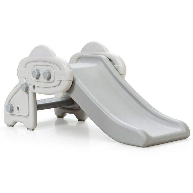 Costway Baby Slide Indoor First Play Climber Slide Set for Boys Girls Gray