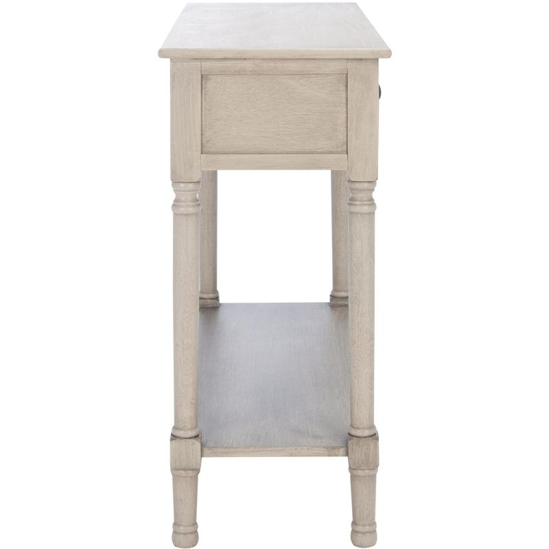 Tate 2 Drawer Console Table - Greige - Safavieh