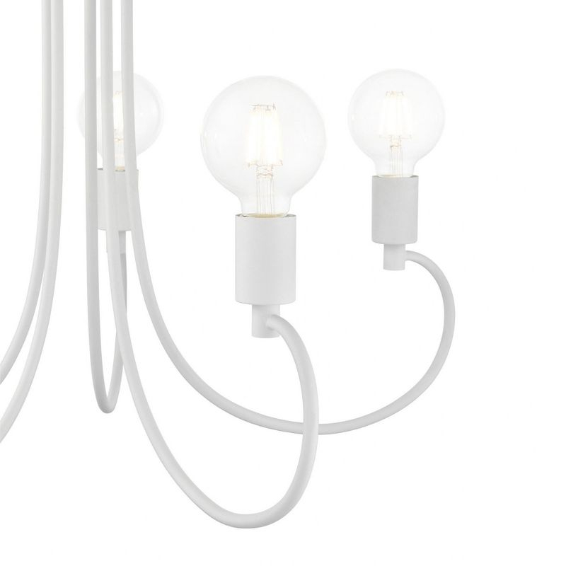 Livex Lighting Bari 5 - Light Chandelier in  White