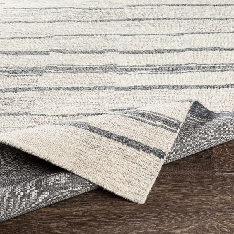 Hauteloom Rectangle Area Rug   Taupe