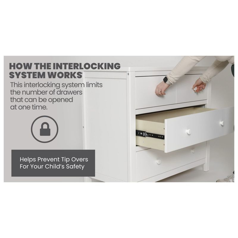 Newport 3 Drawer Dresser