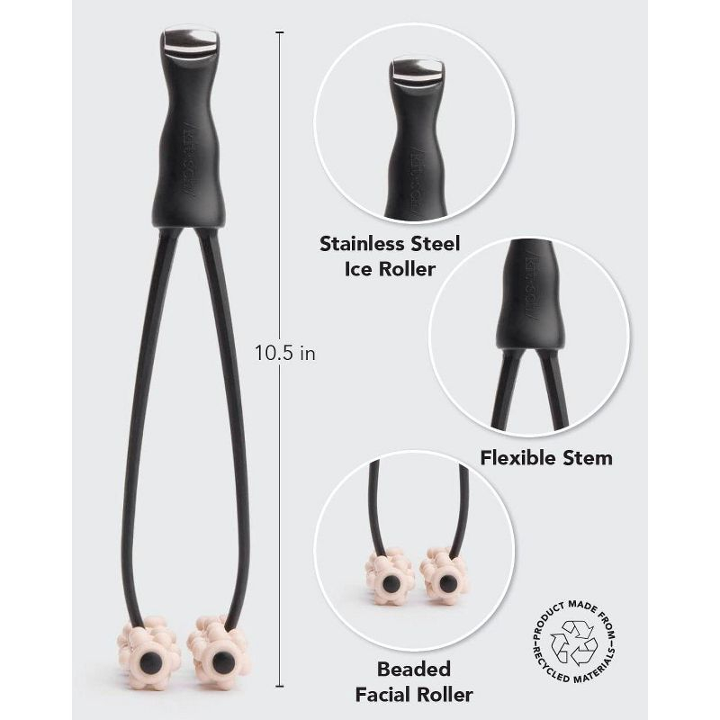 Kitsch Eye & Facial Roller for Wrinkles , 2-in-1  Lifting Roller