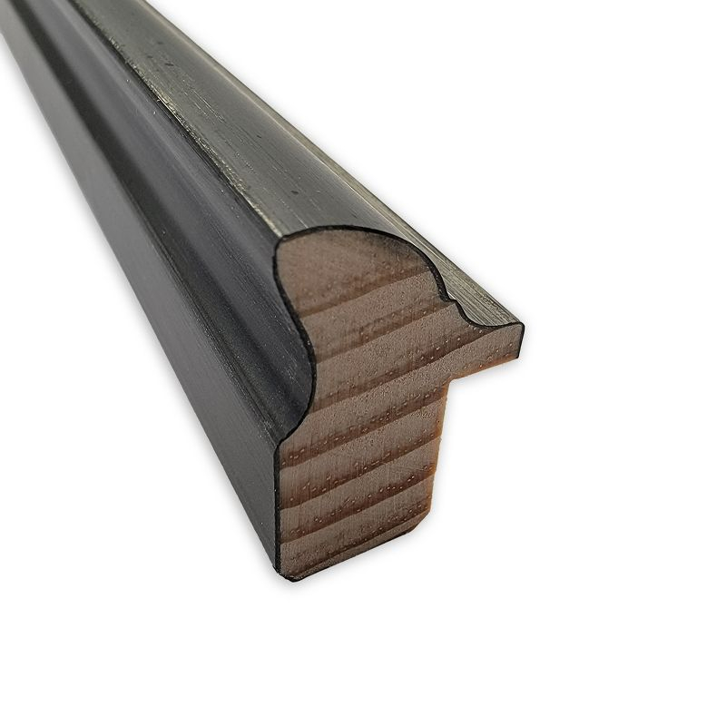 Amanti Art Theo Grey Narrow  Wood Picture Frame Opening Size 18x22 in.