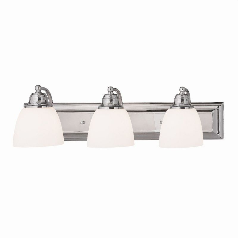 Livex Lighting Springfield 3 - Light Vanity in  Polished Chrome