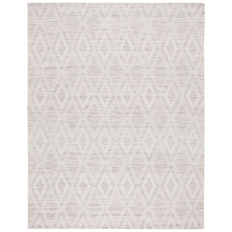 Marbella MRB312 Hand Loomed Indoor Area Rug - Light Brown/Ivory - 8'x10' - Safavieh