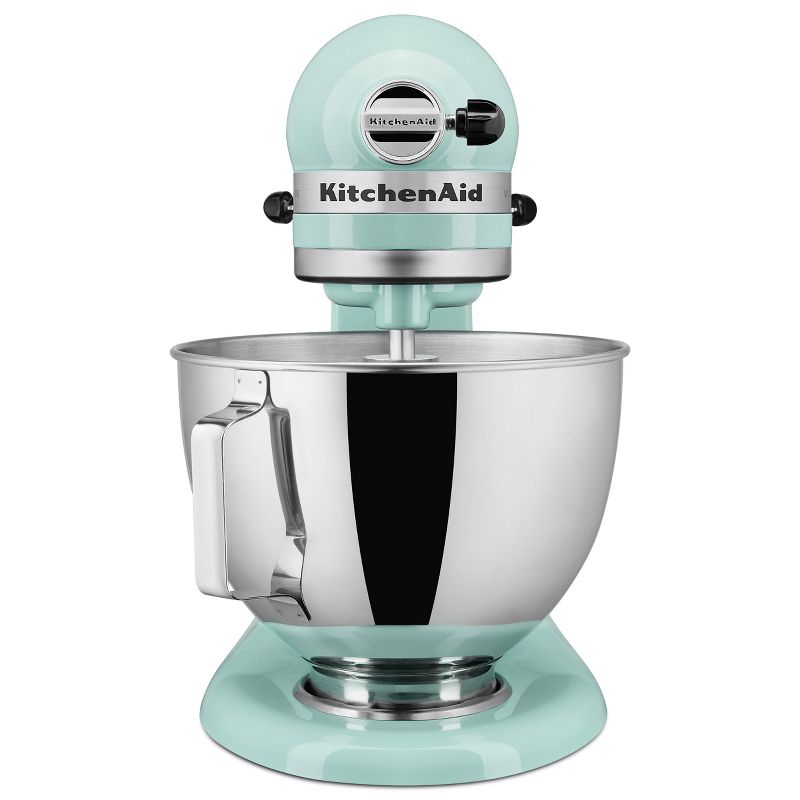 KitchenAid Ultra Power Plus 4.5qt Tilt-Head Stand Mixer Ice Blue - KSM96: 10 Speeds, Safety Lock, Dishwasher-Safe Parts