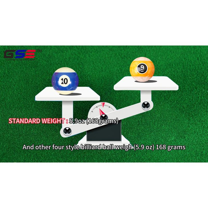 Pool Balls and Rack Set (Pro Standard Balls & Mahogany Racks)