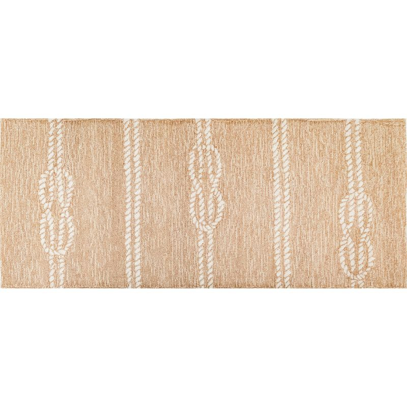 Liora Manne Capri Ropes Indoor/Outdoor Rug Neutral 2' x 5'