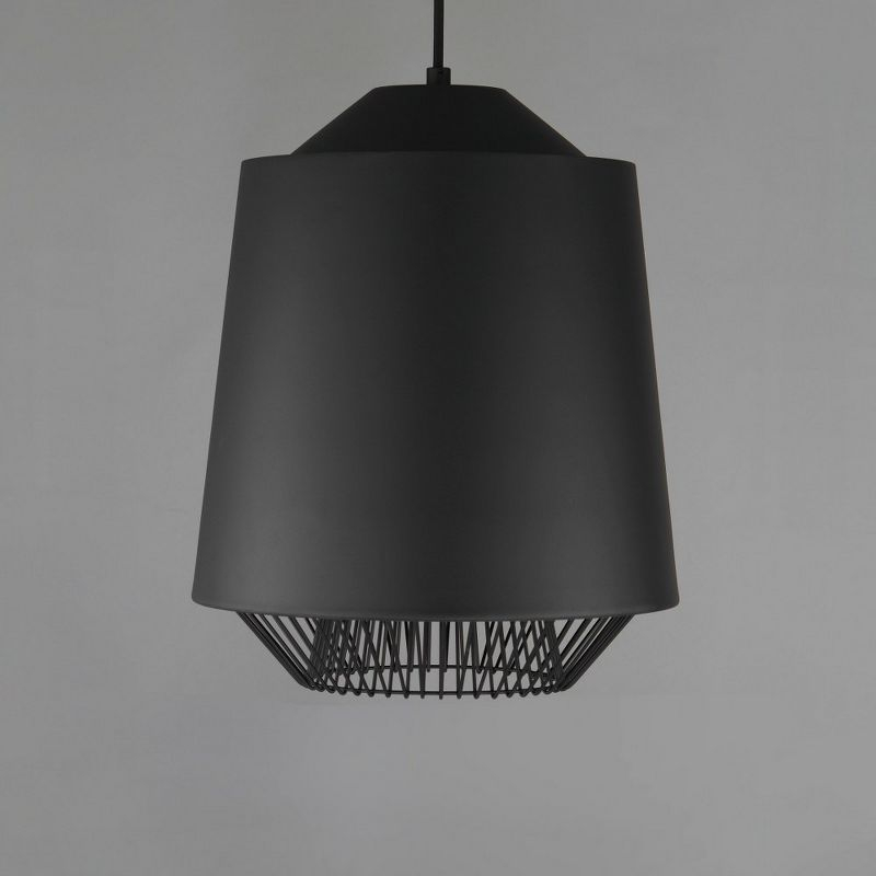 ET2 Lighting Phoenix 1 - Light Pendant in  Black/Gold