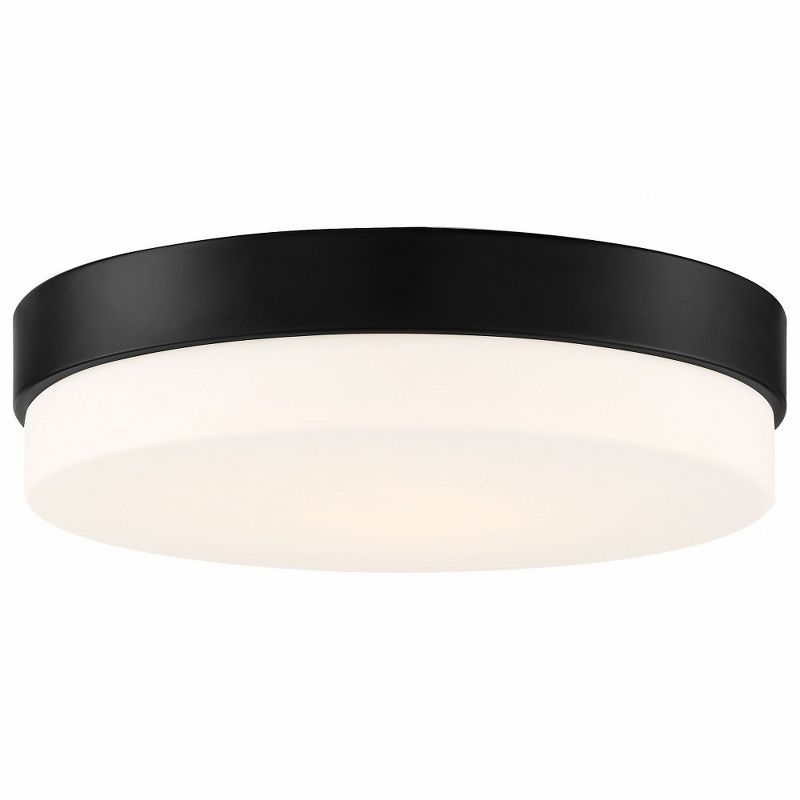 Access Lighting Roma 1 - Light Flush Mount in  Matte Black