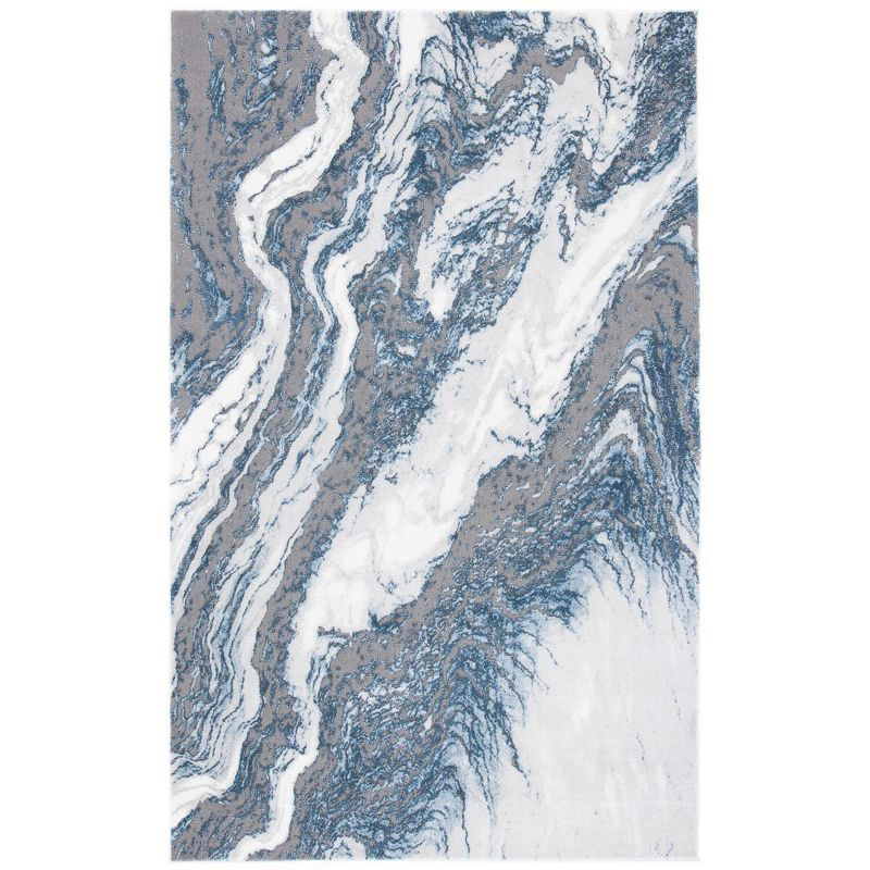 Craft CFT844 Loomed Indoor Area Rug - Blue/Grey - 5'3"x7'6" - Safavieh