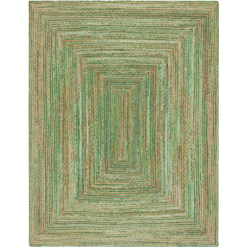 Cape Cod CAP202 Woven Indoor Area Rug - Green/Natural - 6'x9' - Safavieh