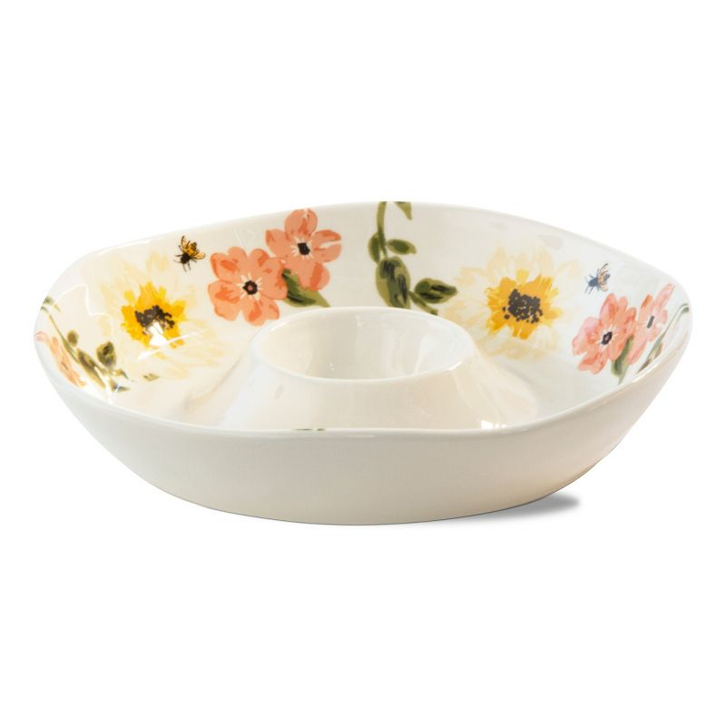 tagltd Bee Floral Chip And Dip