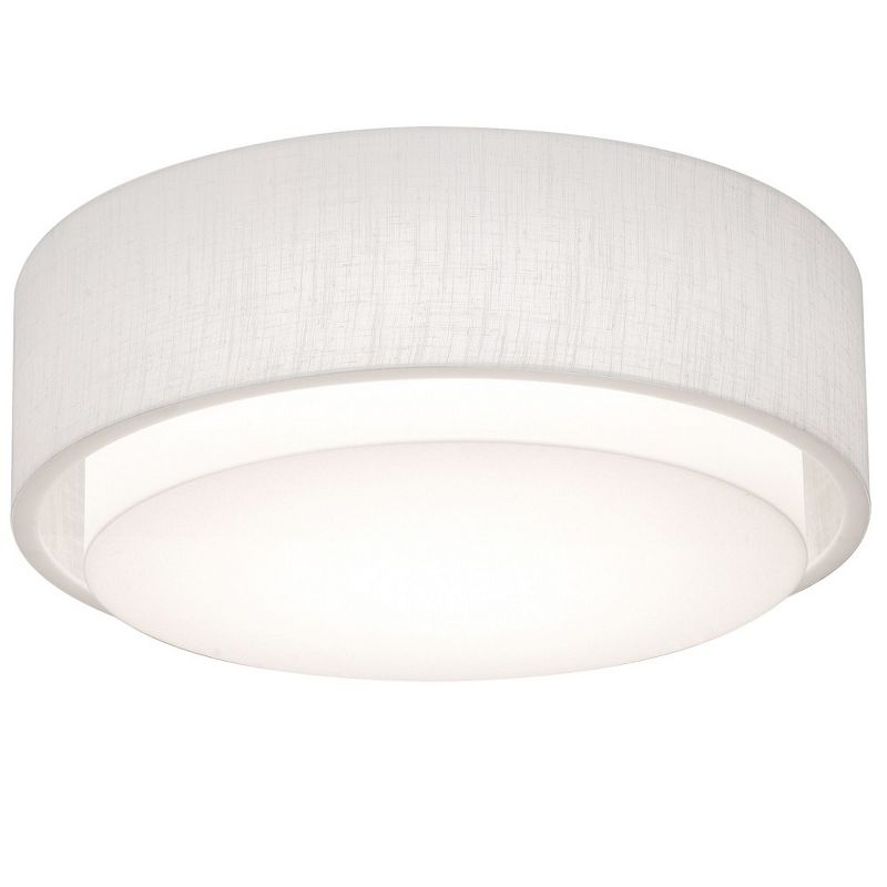 AFX Sanibel 2 - Light Flush Mount in  Linen White