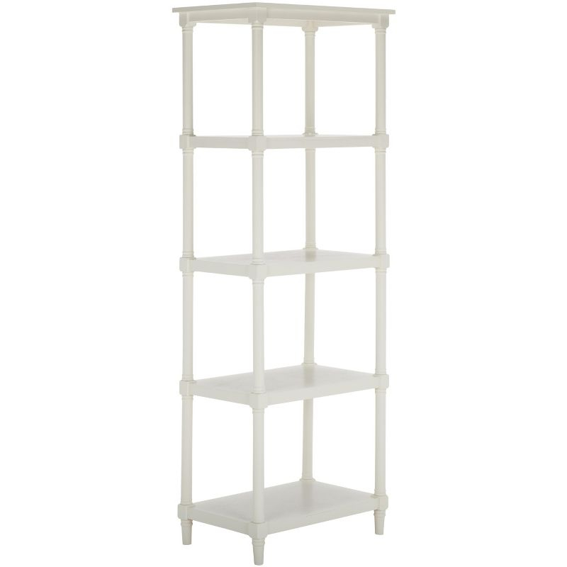 Odessa Bookcase - AMH5721 - Vintage White - Safavieh Couture