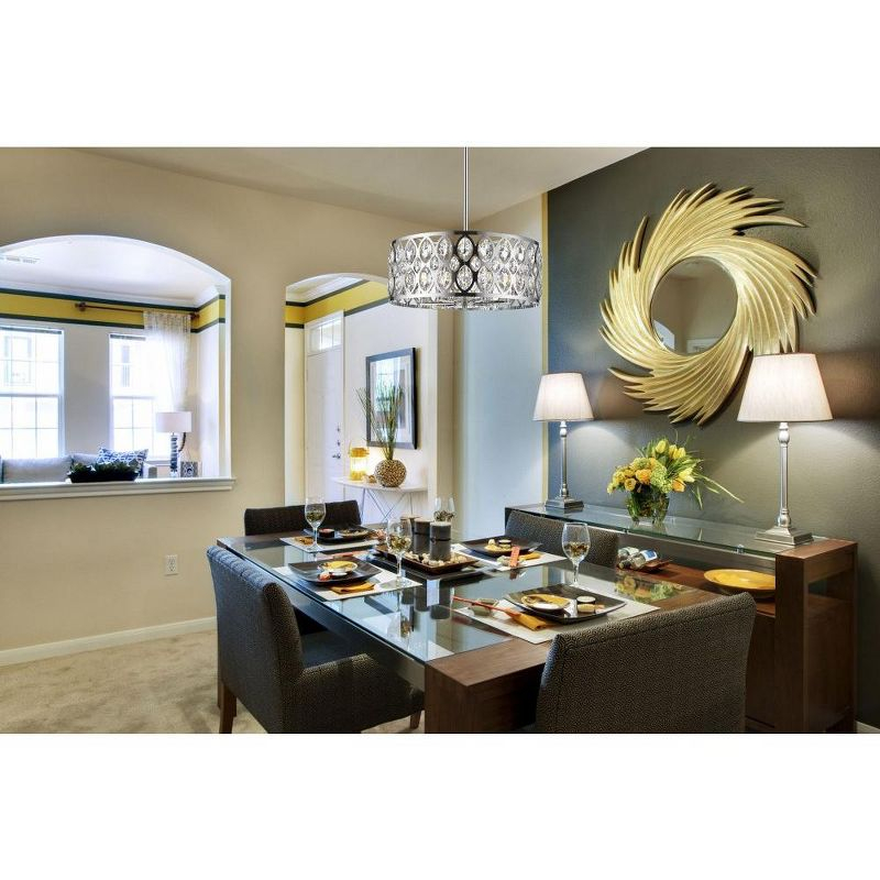 Z-Lite Dealey 6 - Light Chandelier in  Chrome