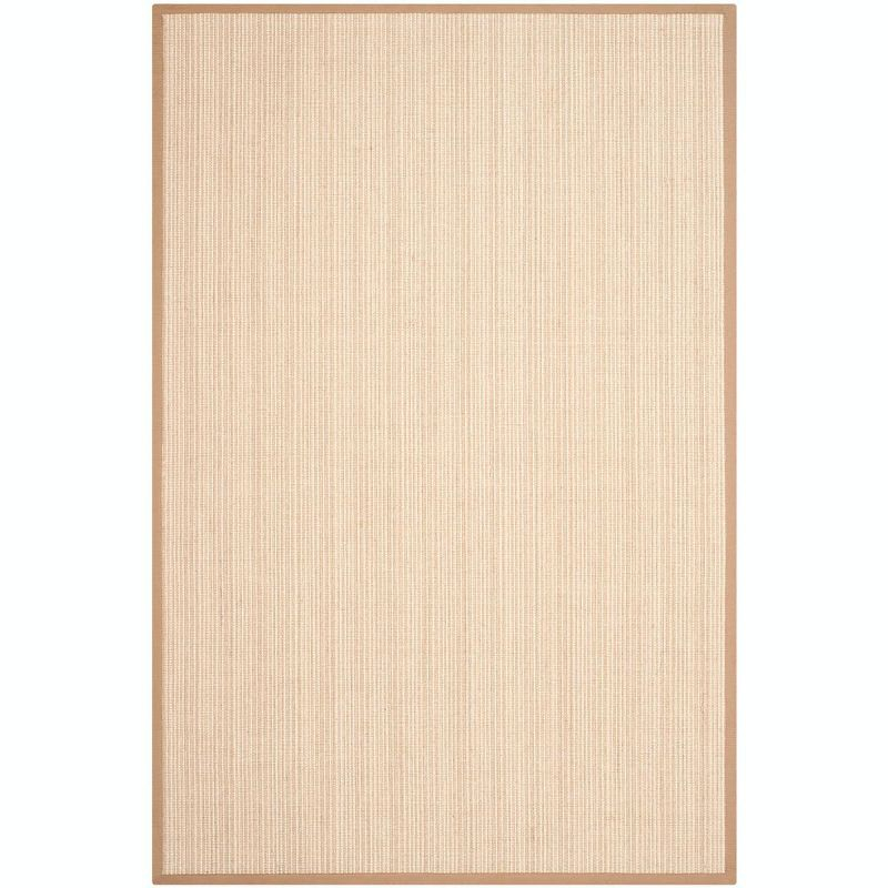 Natural Fiber NF442 Power Loomed Indoor Area Rug - Tan/Tan - 6'x9' - Safavieh.