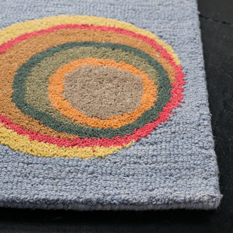 Soho SOH921 Hand Tufted Indoor Area Rug - Blue/Multi - 3'6"x5'6" - Safavieh