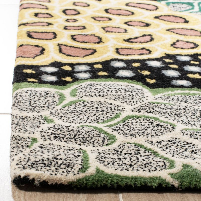 Soho SOH819 Hand Tufted Accent Contemporary Accent Rug - Black - 2' X 3' - Safavieh.