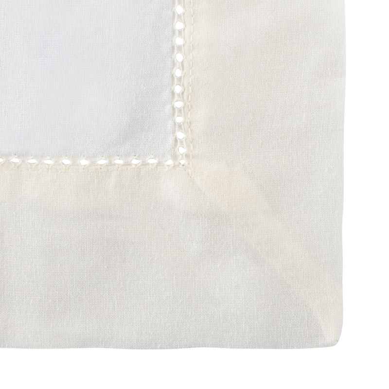 Ricardo Simplicity 3pc Handkerchief Valance Set 48x15 Natural