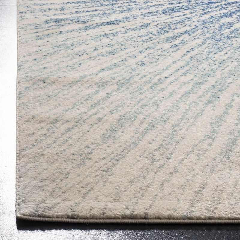 Evoke EVK228 Power Loomed Indoor Area Rug - Royal/Ivory - 11'x15' - Safavieh