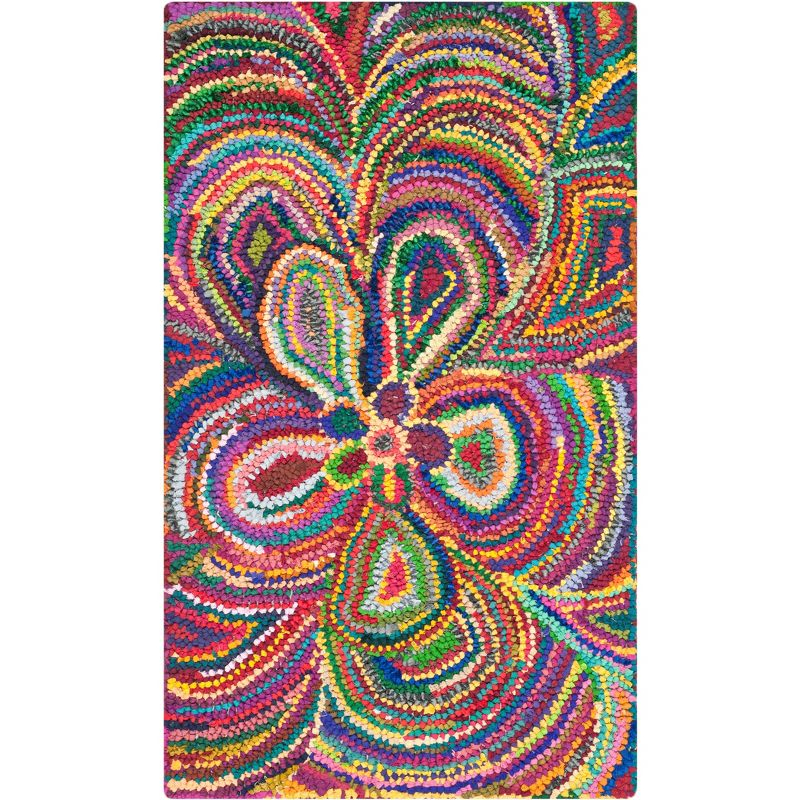 Nantucket NAN445 Hand Tufted Accent Rug - Multi - 2'3"x4' - Safavieh.